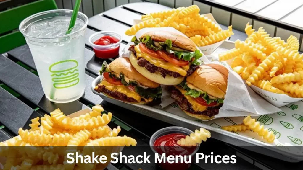 Shake Shack Menu Prices in Philippines