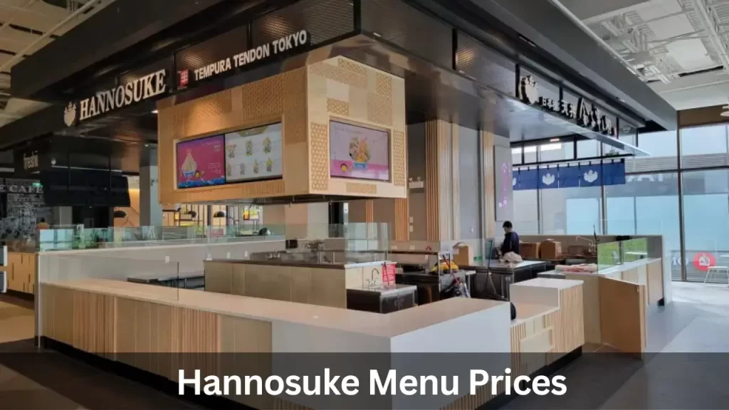 Hannosuke Menu Prices in Philippines