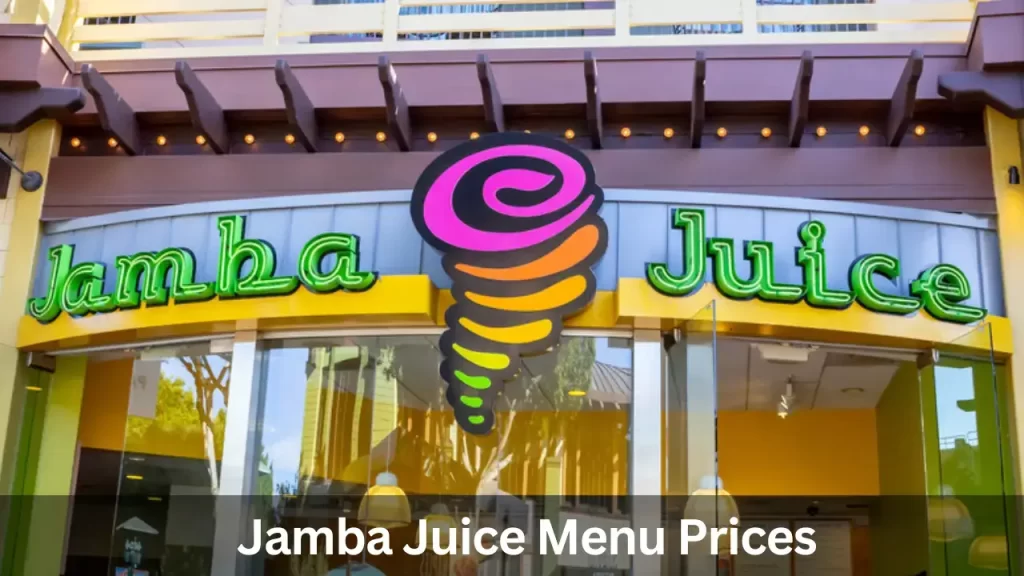 Jamba Juice Menu Prices in Philippines