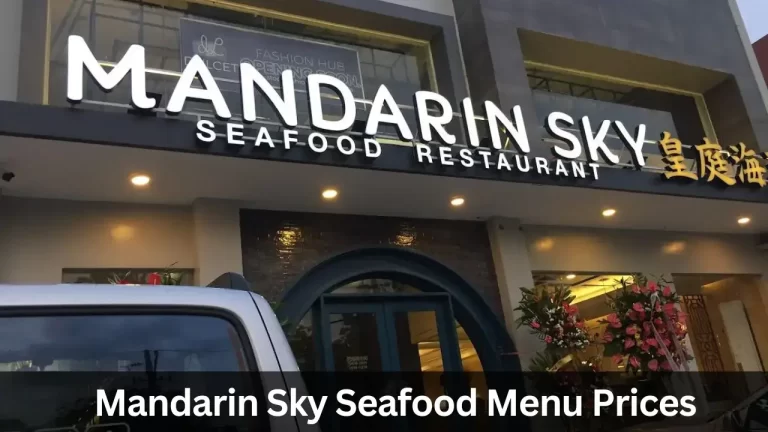 Mandarin Sky Seafood Menu Prices in Philippines [Latest] 2024