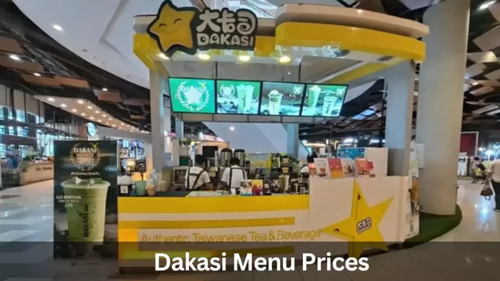 Dakasi Menu Prices in Philippines